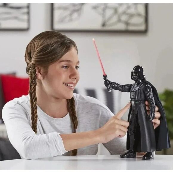 Star Wars DARTH VADER Action Figure Obi Wan Kenobi Galactic Action Interactive - Picture 12 of 16